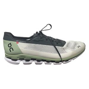 On Cloudboom Echo Shoes Men's 14 White Black Green Speedboard Sneakers Lace up